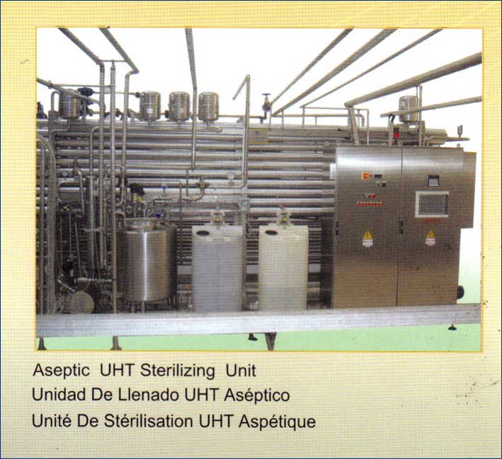 ASEPTIC UHT STERILIZATION UNIT Sales Agency: